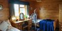 Twin room at Hoe Grange Holidays with a hoist