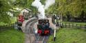 A steam train at Whipsnade Zoo