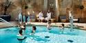 Group of people enjoying the spa at Thermae Bath Spa
