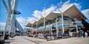 Exterior of Gunwharf Quays Shopping Centre