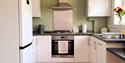 The kitchen at Restwell Retreats