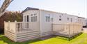 External view of an Accessible Lodge at Beverley Holidays