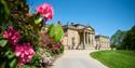 Stourhead House in the sunshine . Credit National Trust Images Trevor Ray Hart