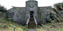 Entry to one of the hides at WWT Martin Mere Wetland Centre