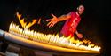 fire exhibit at Winchester Science Centre and Planetarium