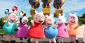 Peppa Pig, George, Daddy Pig, Mummy Pig and friends at Paultons Park