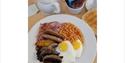 Isle of Wight, Eating Out, Little Fox's Cafe. Bembridge, Full English