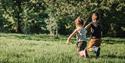 Children running, credit - Forestry England