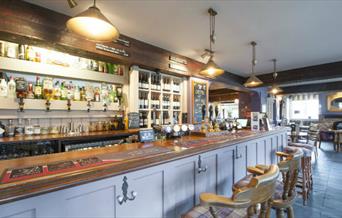 Isle of Wight, Public House, Eating Out, Accommodation, The Fishbourne, Bar Area