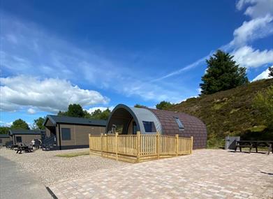 Experience Freedom Glamping pods, Caravan and Motorhome Club