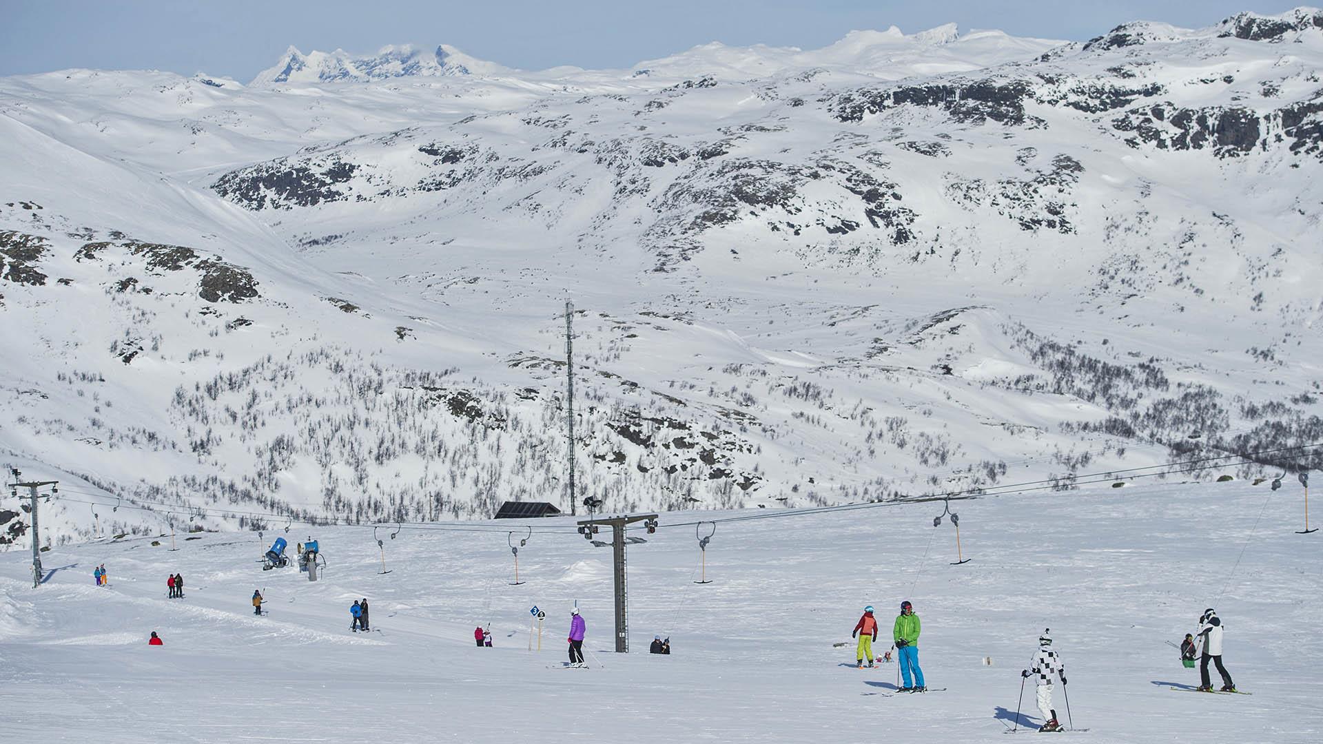 Alpinsenteret på Tyin Filefjell