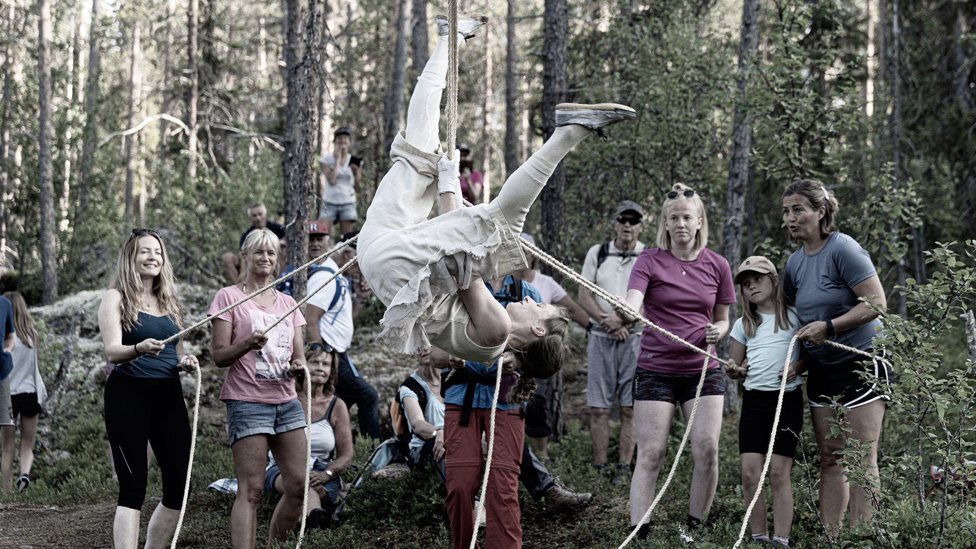 The dance exhibition Draumefangeren - the Dream catcher