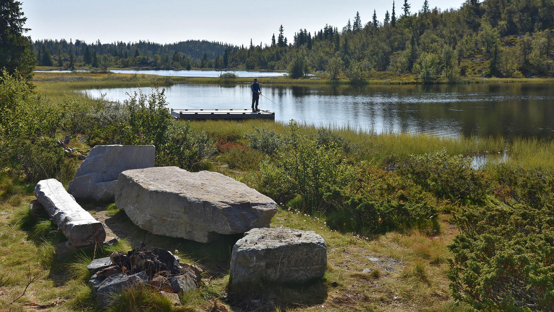 Fishing on Aurdalsåsen