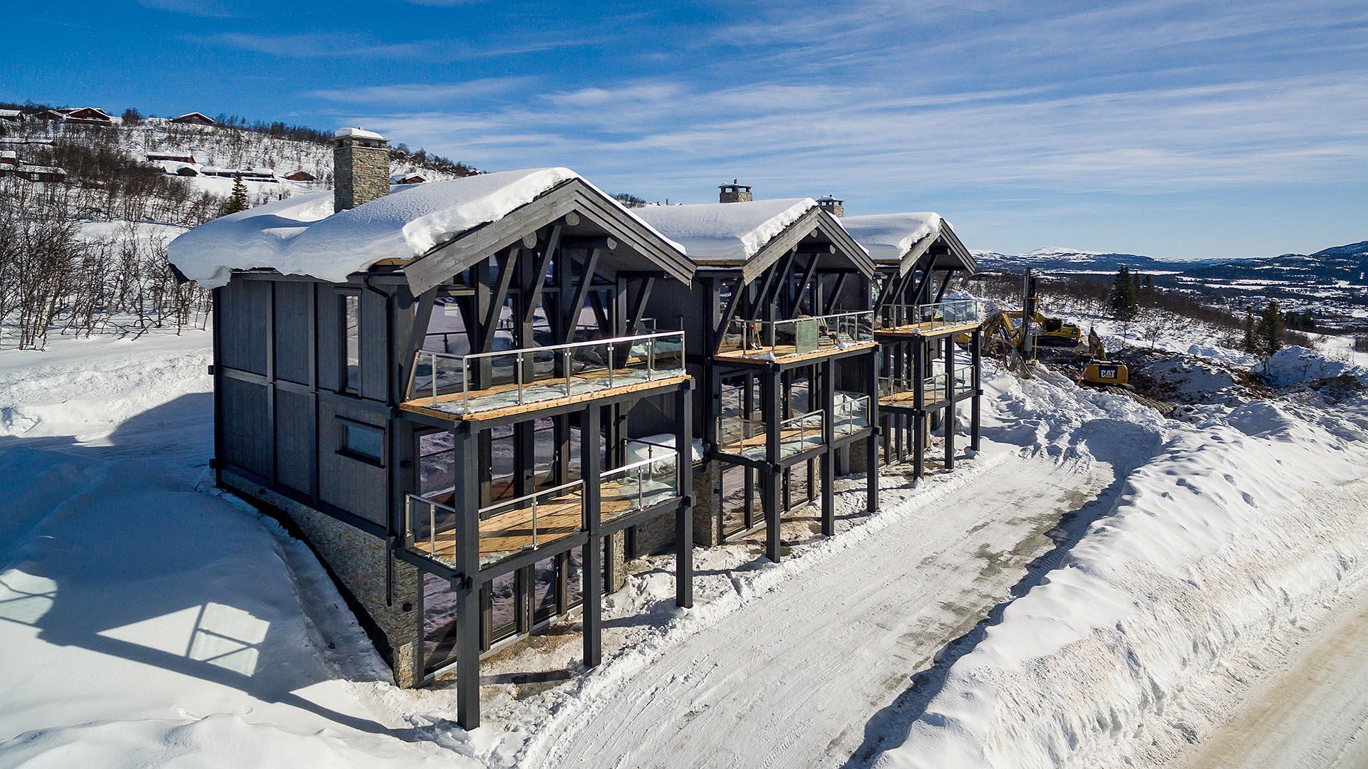 Cabins and apartments at Beitostølen