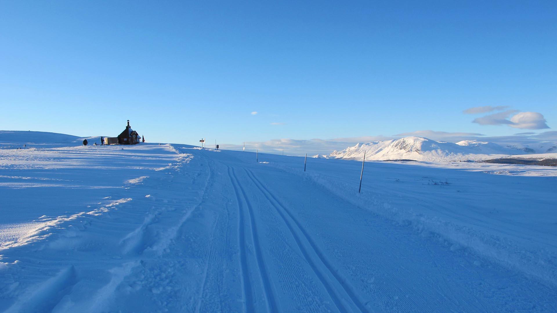 Cross country slopes at Golsfjellet