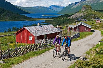 Cycling at Strø.