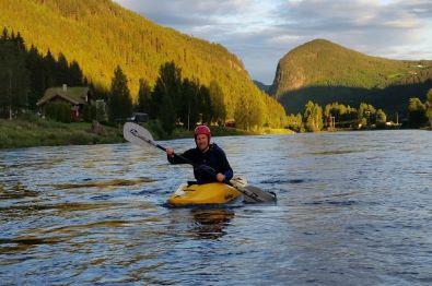 Kajakkpadling på Begna|