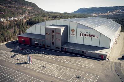 Valdres Storhall i Leira byr på en rekke aktiviteter.|