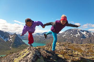 On the summit of Knutshøe.