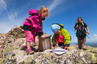 On the summit of Grønsennknippa.