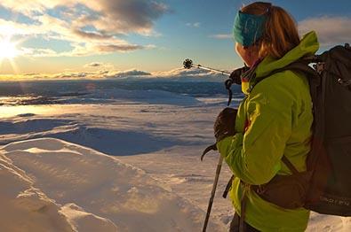 Durchblättern nach Backcountry Skiing