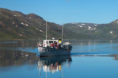 MB Bitihorn trafikkerer på Bygdin om sommeren