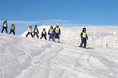 Durchblättern nach Skiverleih und Skischulen