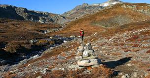 Unterwegs zum Mugnetinden entlang der Mugna.