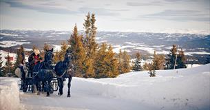 Mountain Riding at Storefjell