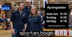 Bilde av personalet på Sporten Bagn