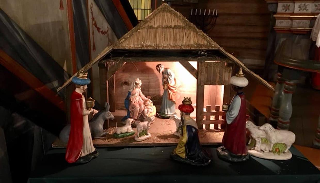 Julekrybba i Aurdal kirke