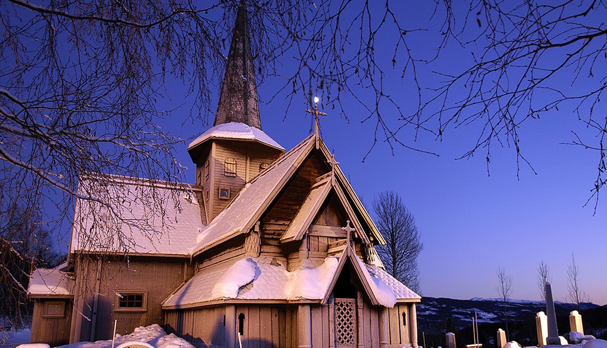 Hedalen stavkirke. Foto: Arne Perlestenbakken