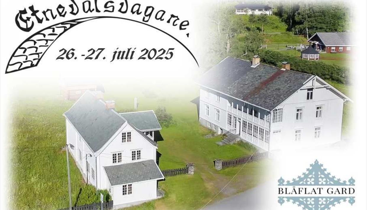 Plakat for Etnedalsdagane 2022