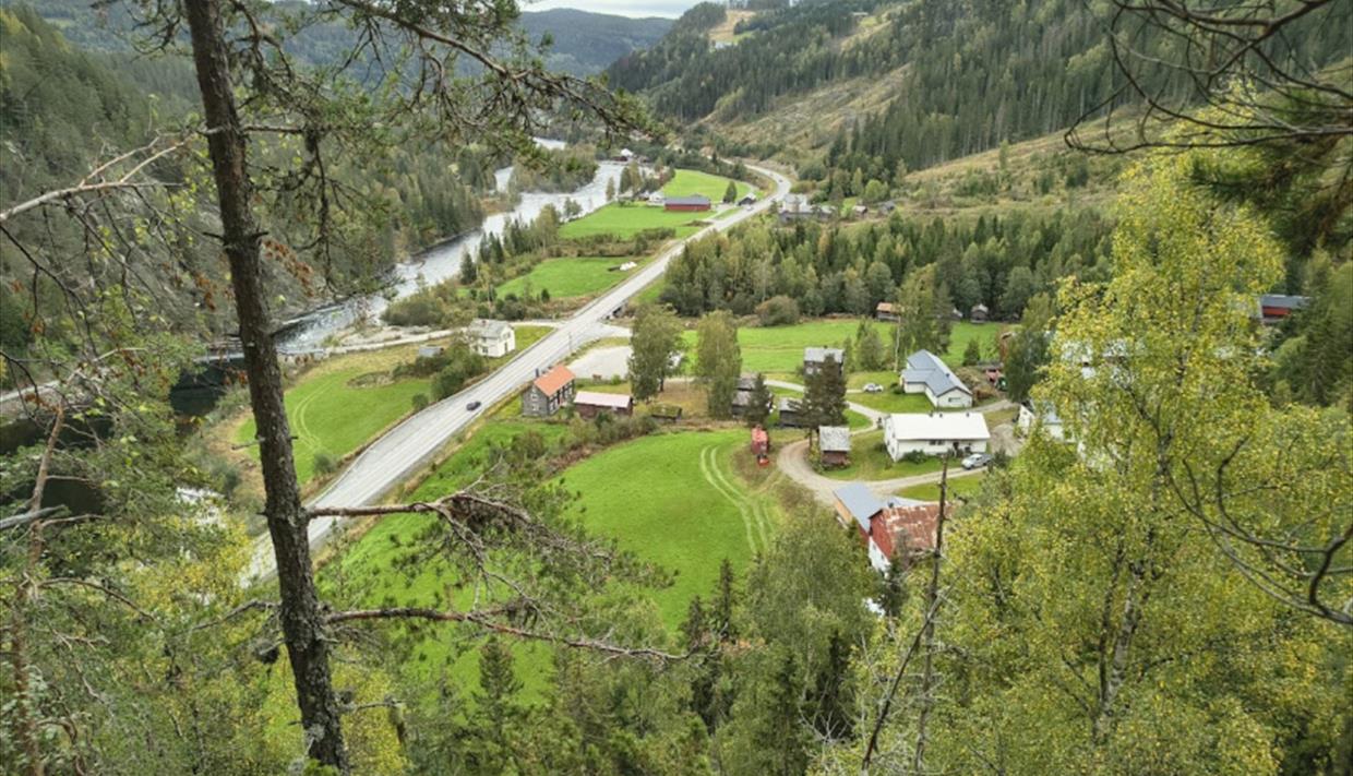 Utsikt fra stillingene