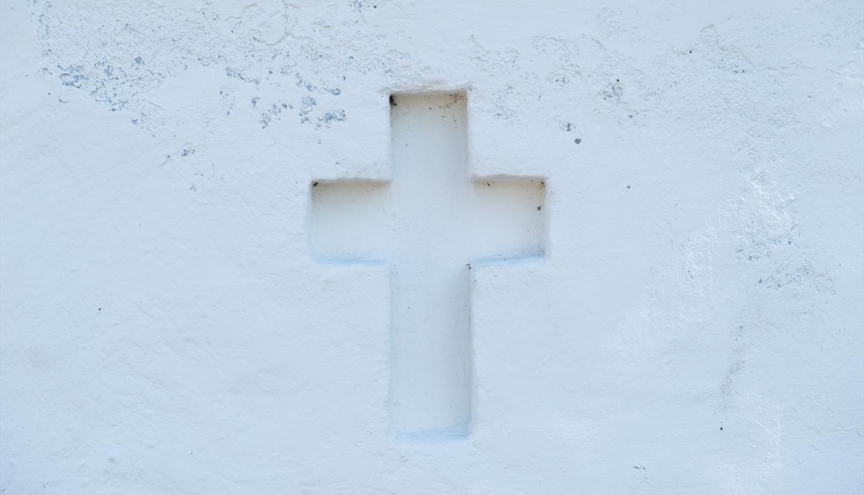 Kors på mur