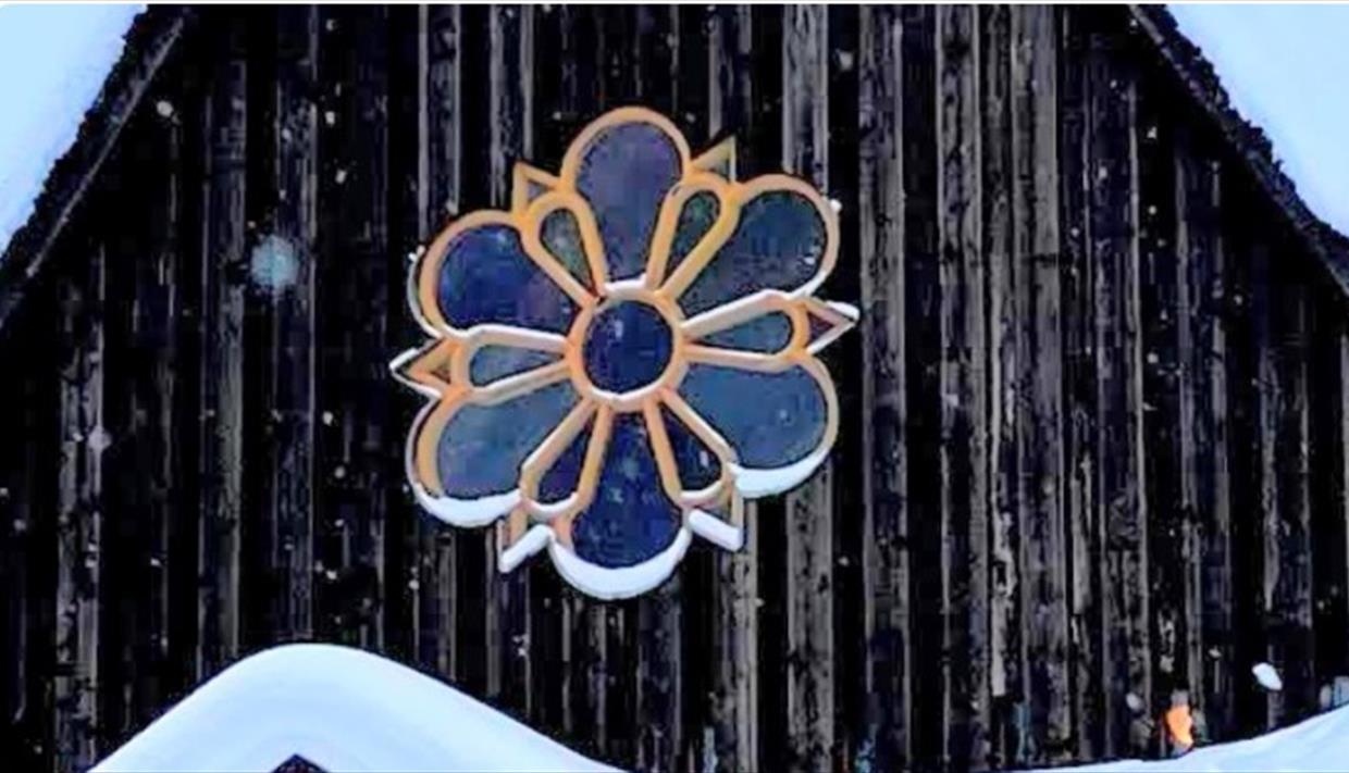 Detalj fra Tisleidalen kirke