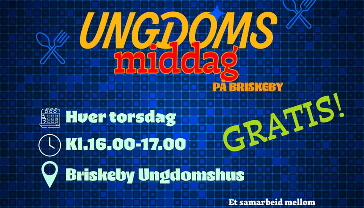Ungdomsmiddag plakat