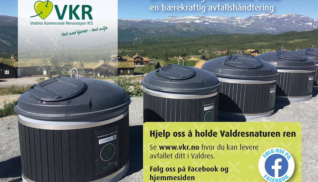 VKR driver miljøstasjonene i Valdres