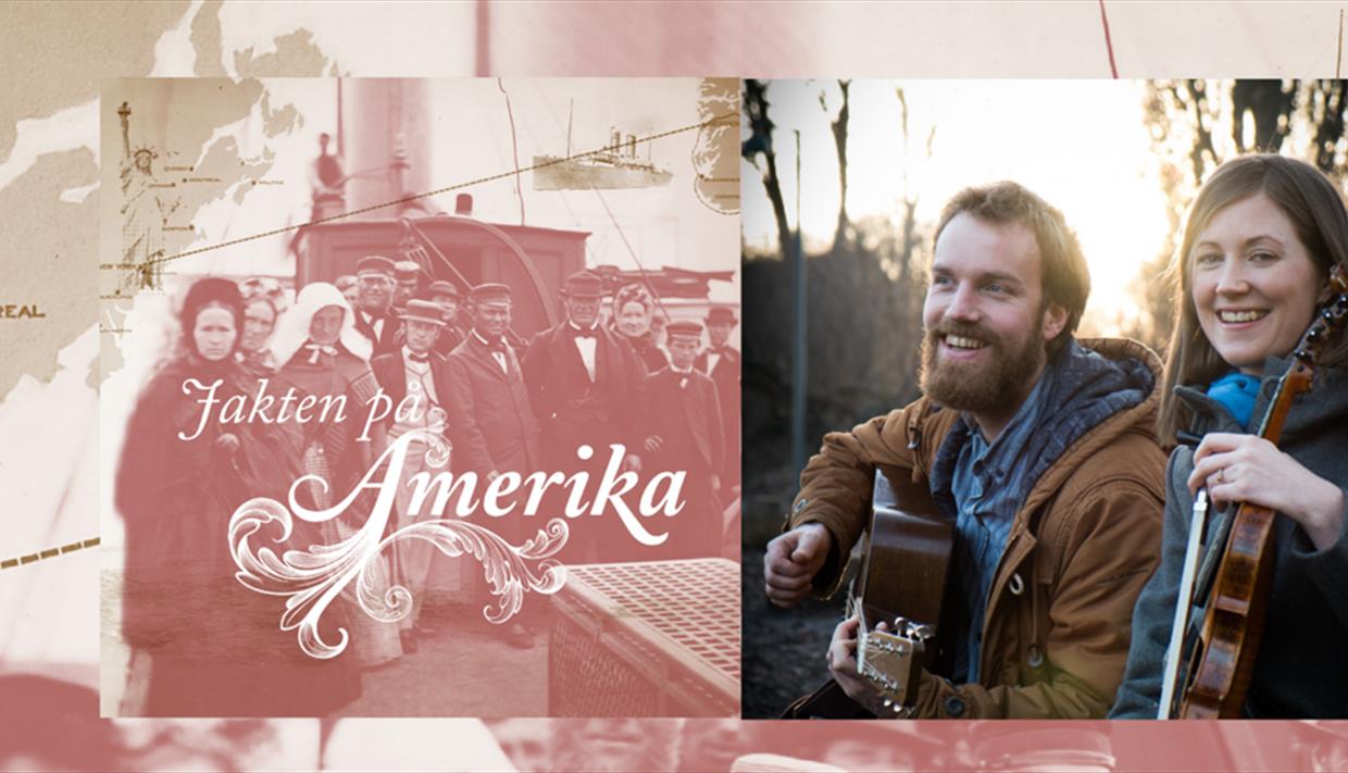 Jakten på Amerika. Med Magnus Wiik og Laura Ellestad