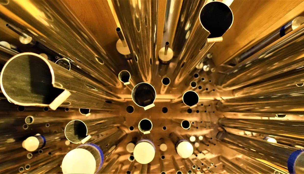 Orgelpiper Tingnes kirke