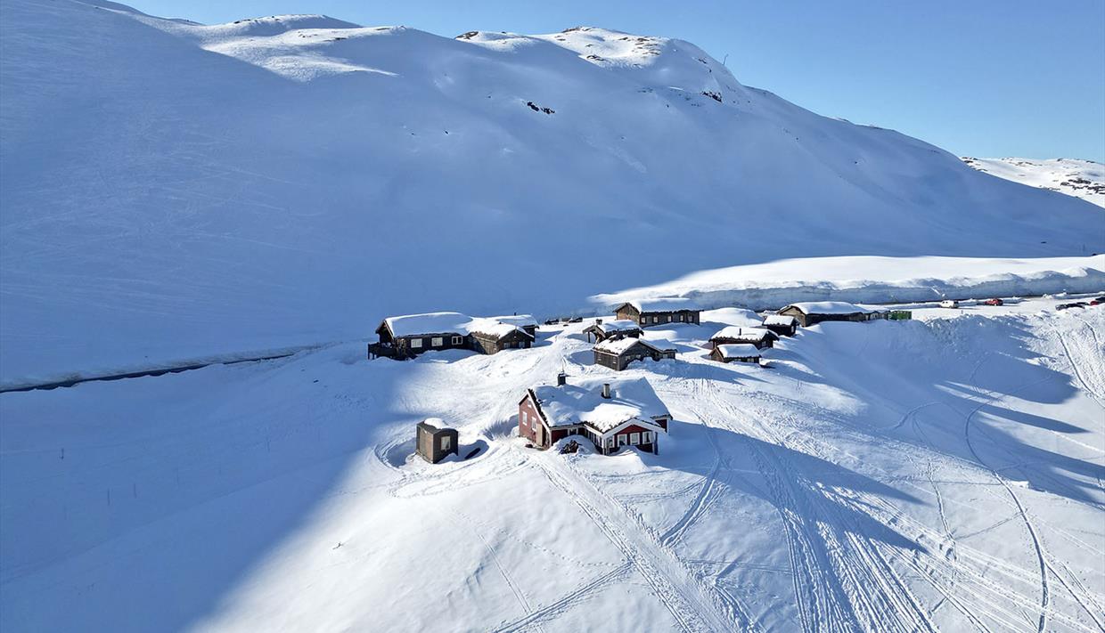 Dronefoto Tyinstølen