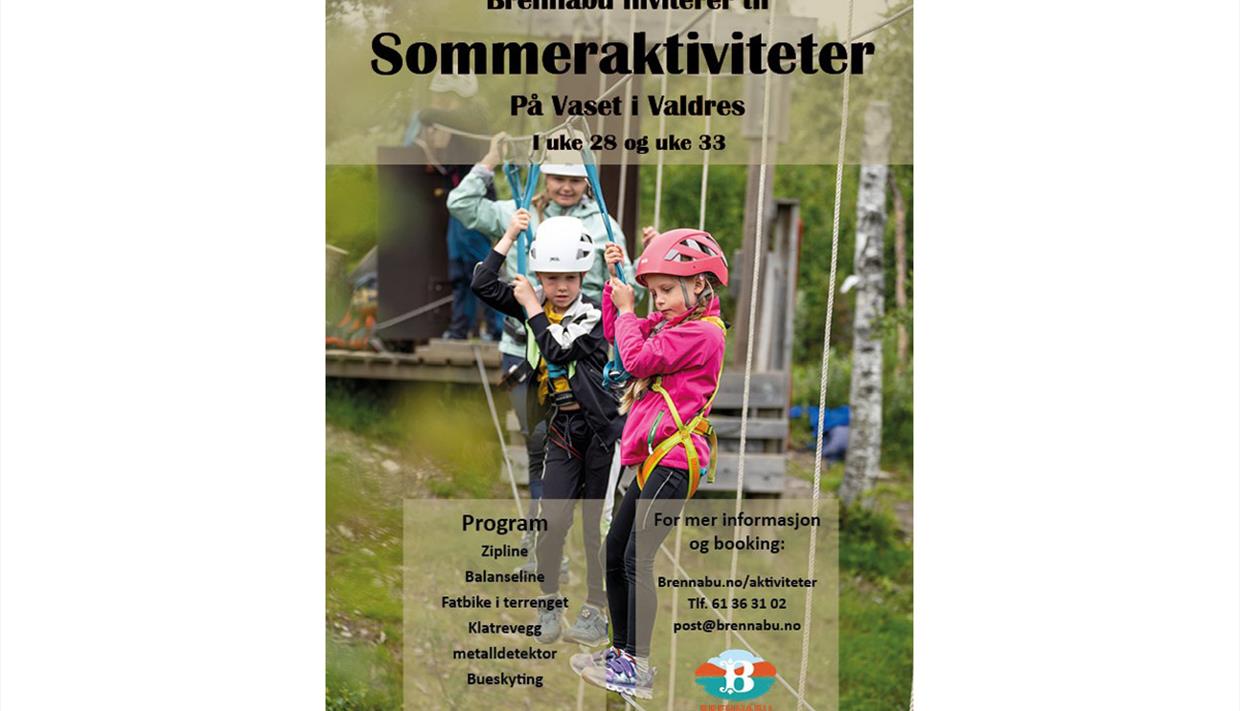 Brennabu inviterer til sommeraktiviteter