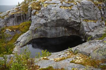 Potholes at Kvitingen hike