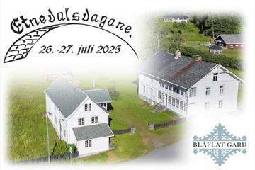 Plakat for Etnedalsdagane 2022