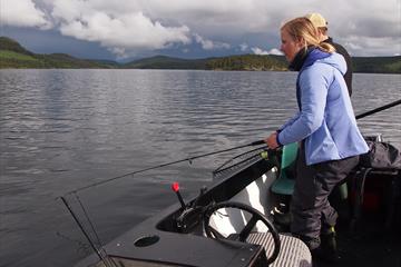 Fishing - Lake Øyangen