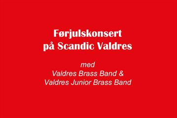 Førjulskonsert med Valdres Brass Band
