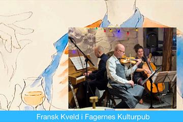 Fransk Aften på Fagernes Kulturpub