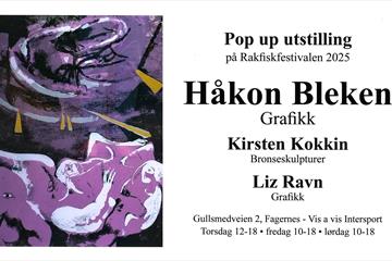 Plakat for en kunstutstilling