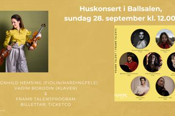 Huskonsert i Sorenskrivergarden