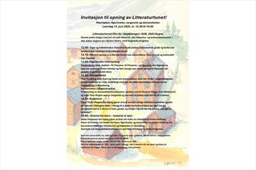 Opning av Litteraturtunet